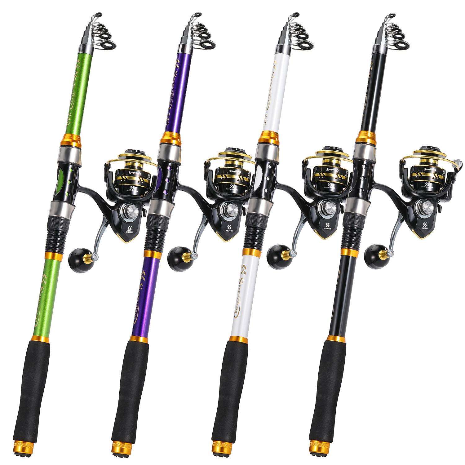 Fishing Rod Combo - Sougayialng spinning fishing rod and reel