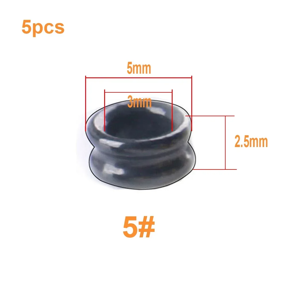 Fishing Rod Building Kit - 5x DIY Fishing Rod Guides Ring