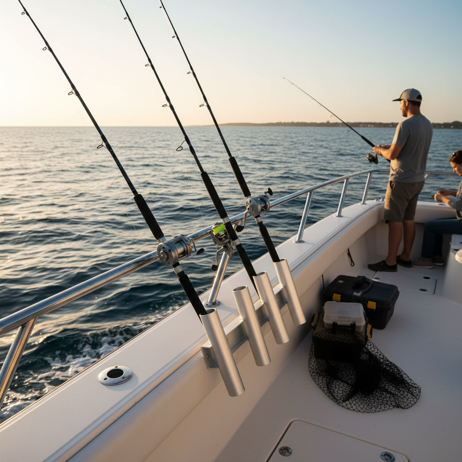 Fishing Rod Boat - Marine Fishing Rod Rack Aluminum 3