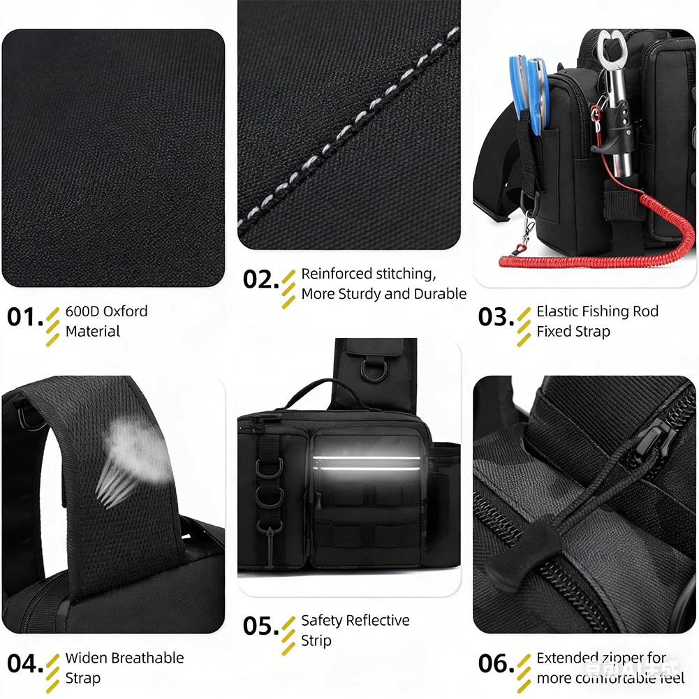 Fishing Backpack with Rod Hold - Fishing Rod Holder 评论和价格