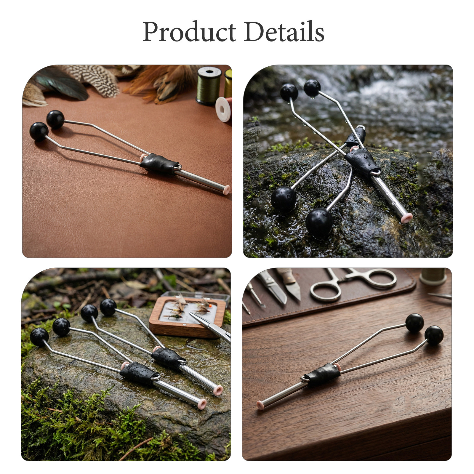 2Pcs Fly Tying Ceramic Tube Bo - Fishing Rod Fly 评论和价格
