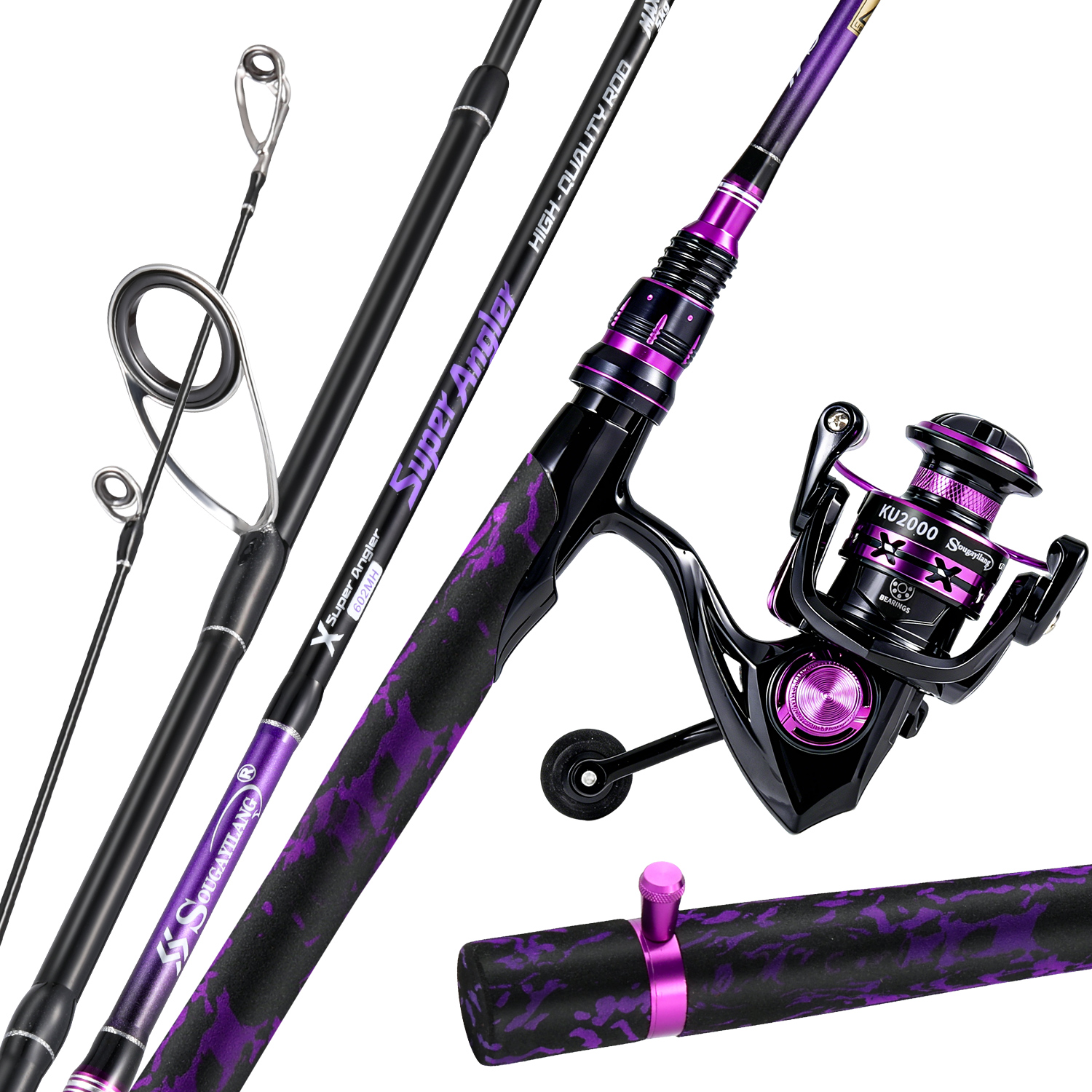 Sougayilang Spinning Fishing R - Fishing Rod Combo 评论和价格