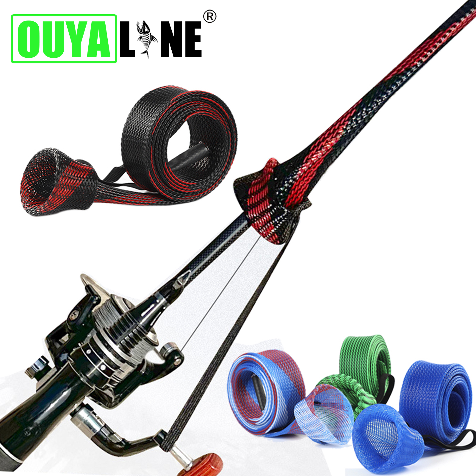 OUYALINE Fishing Rod Protectiv - Fishing Rod Case 评论和价格