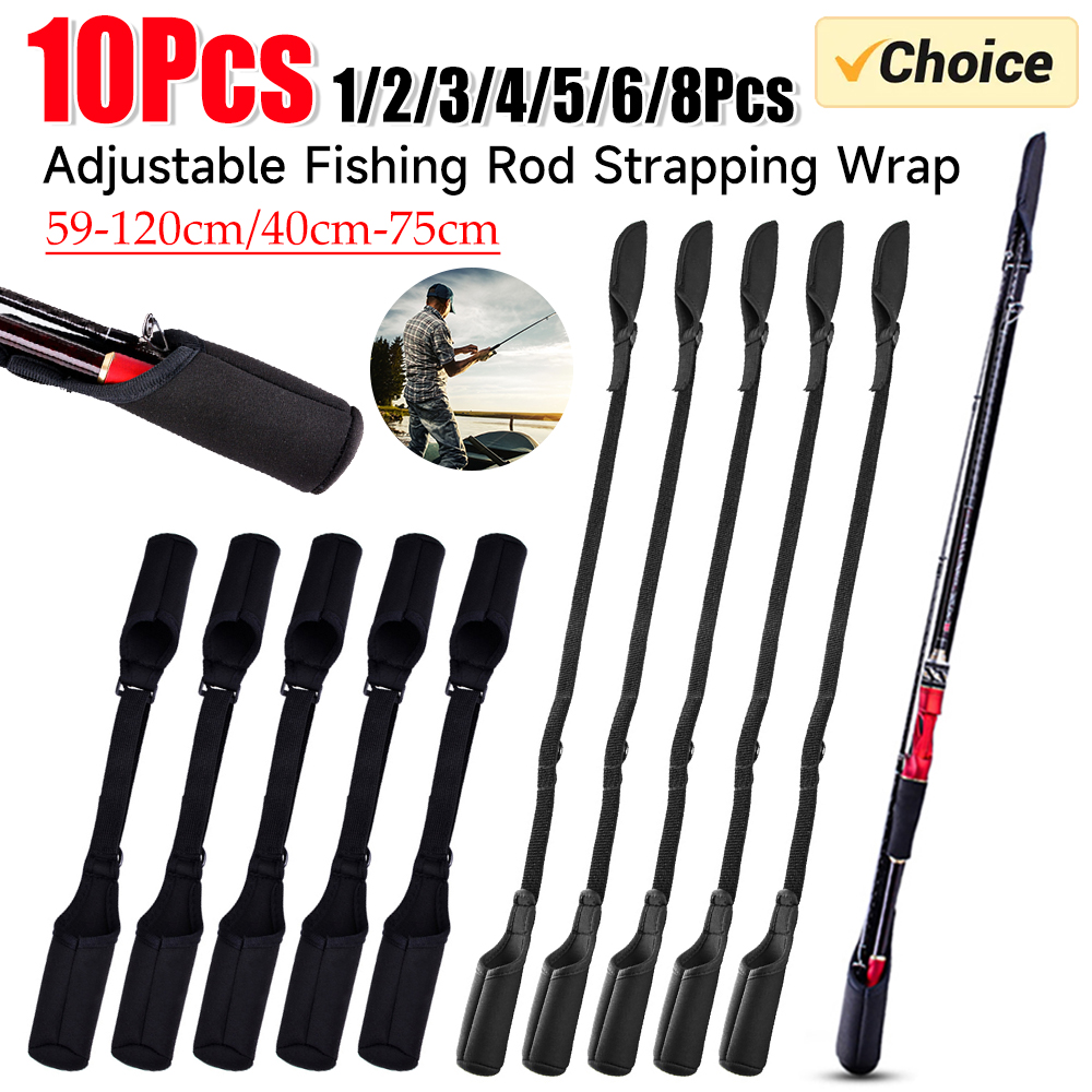 1-10PCS Fishing Rod Socks Srta - Fishing Rod Case 评论和价格
