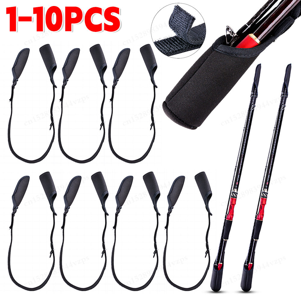1-10PCS Fishing Rod Socks Srta - Fishing Rod Case 评论和价格