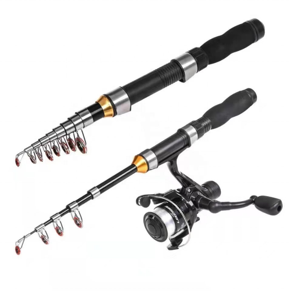 Portable Collapsible Ultraligh - Fishing Rod Combo 评论和价格