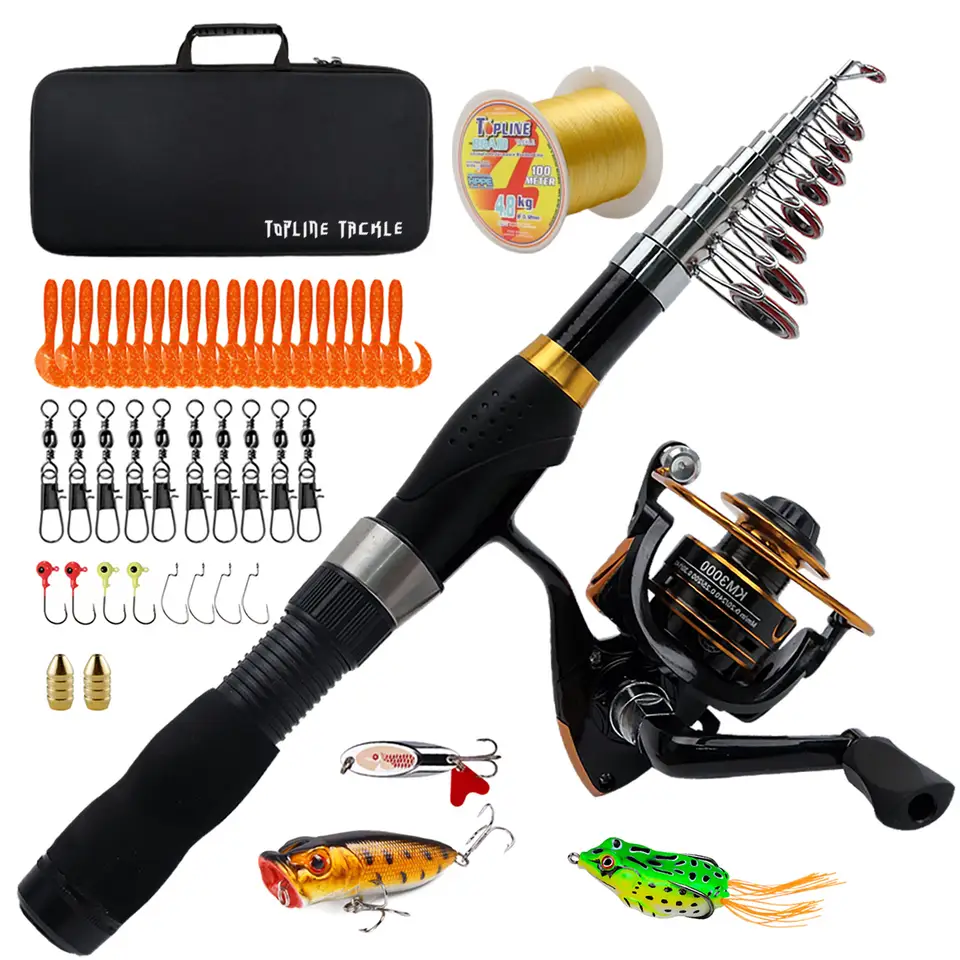 Portable Collapsible Ultraligh - Fishing Rod Combo 评论和价格