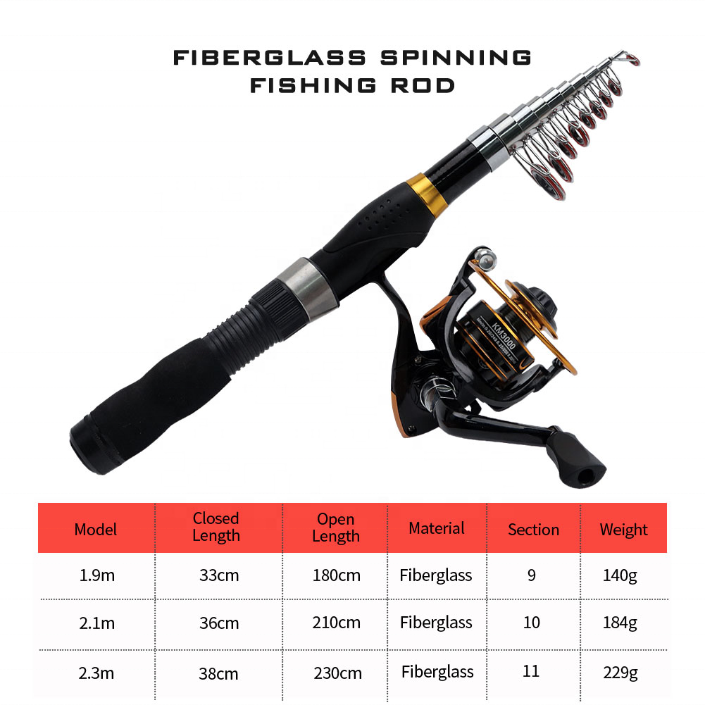 Portable Collapsible Ultraligh - Fishing Rod Combo 评论和价格