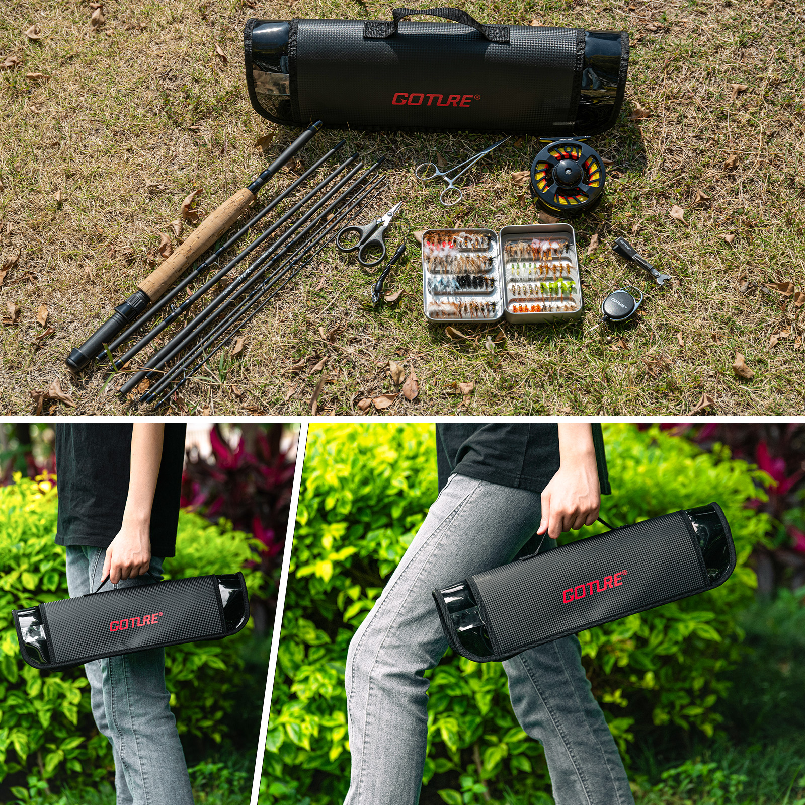 Goture Fly Fishing Rod and Ree - Fishing Rod Fly 评论和价格