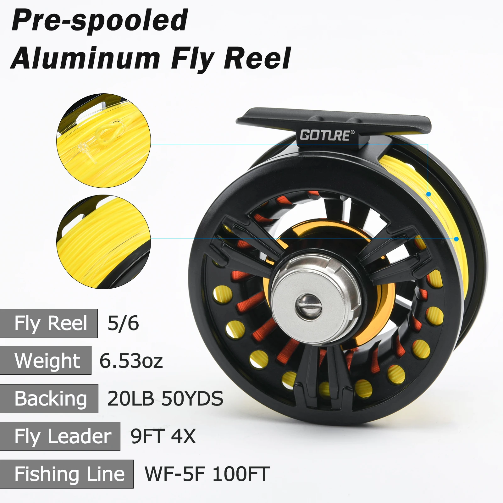 Goture Fly Fishing Rod and Ree - Fishing Rod Fly 评论和价格