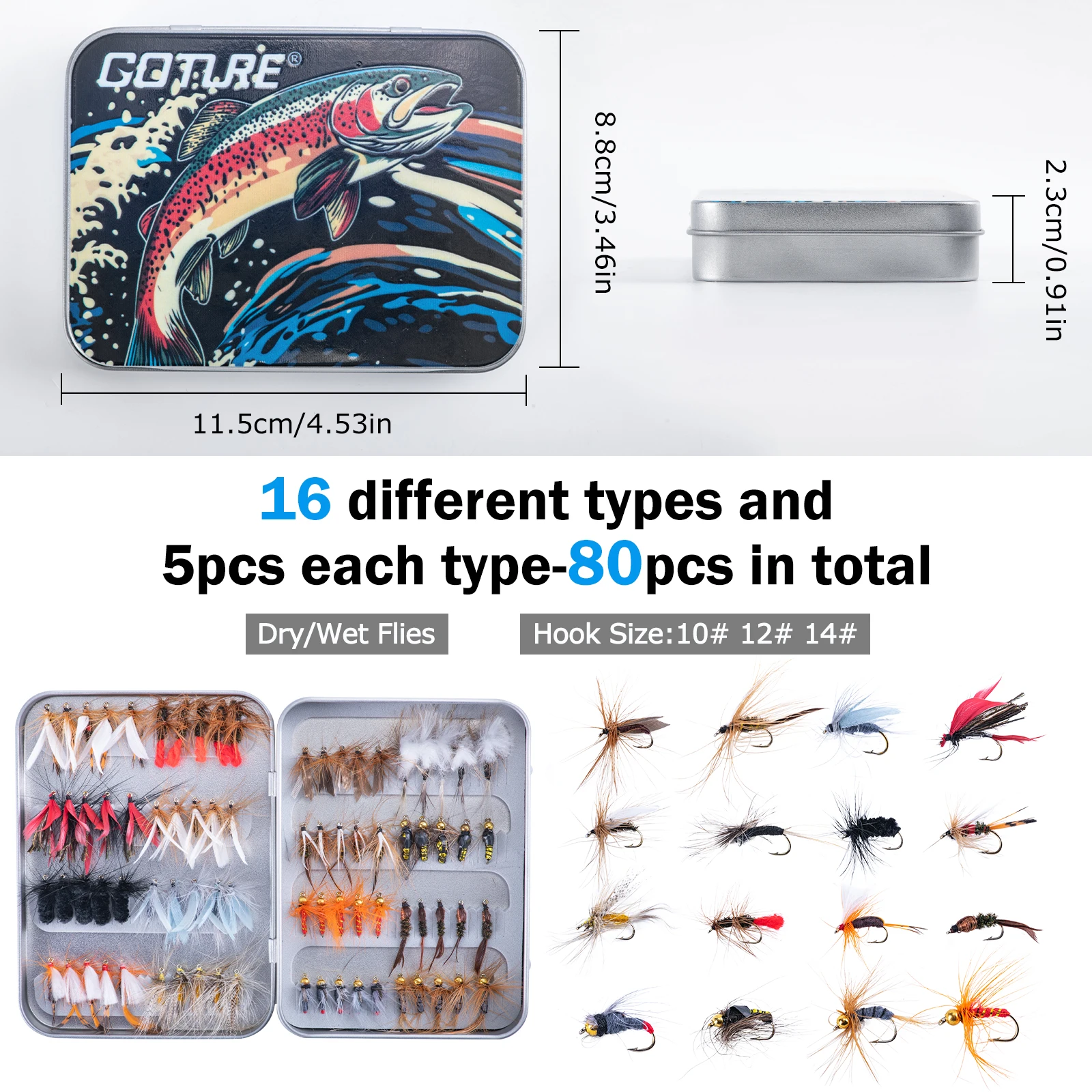 Goture Fly Fishing Rod and Ree - Fishing Rod Fly 评论和价格