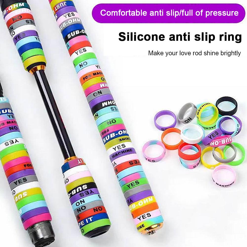 20/50Pcs Silicone Anti-skid Ro - Fishing Rod Case 评论和价格