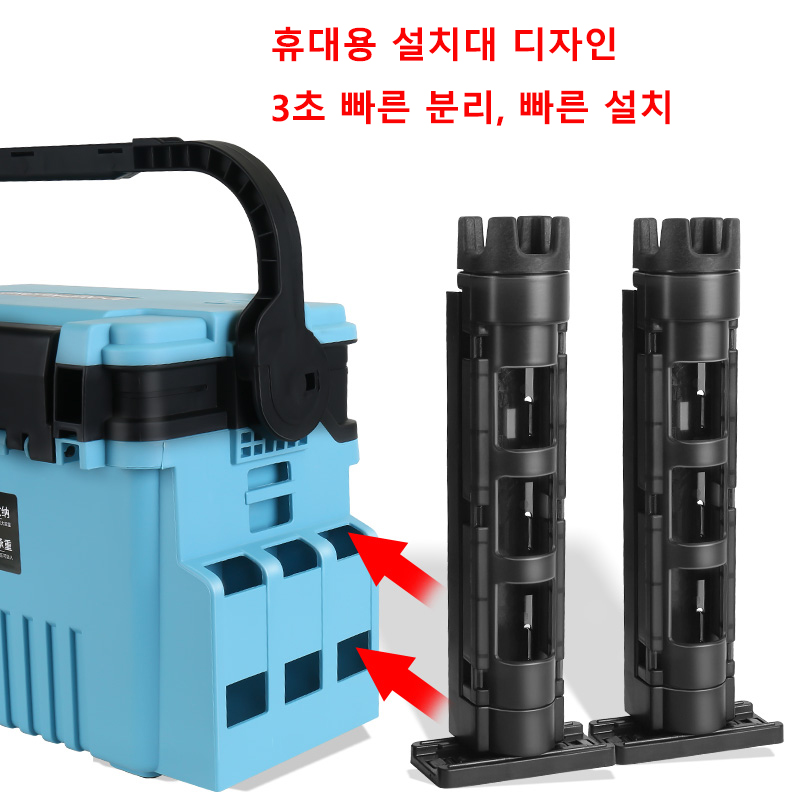 JSFUN Fishing Box Barrel Holde - Fishing Rod Holder 评论和价格