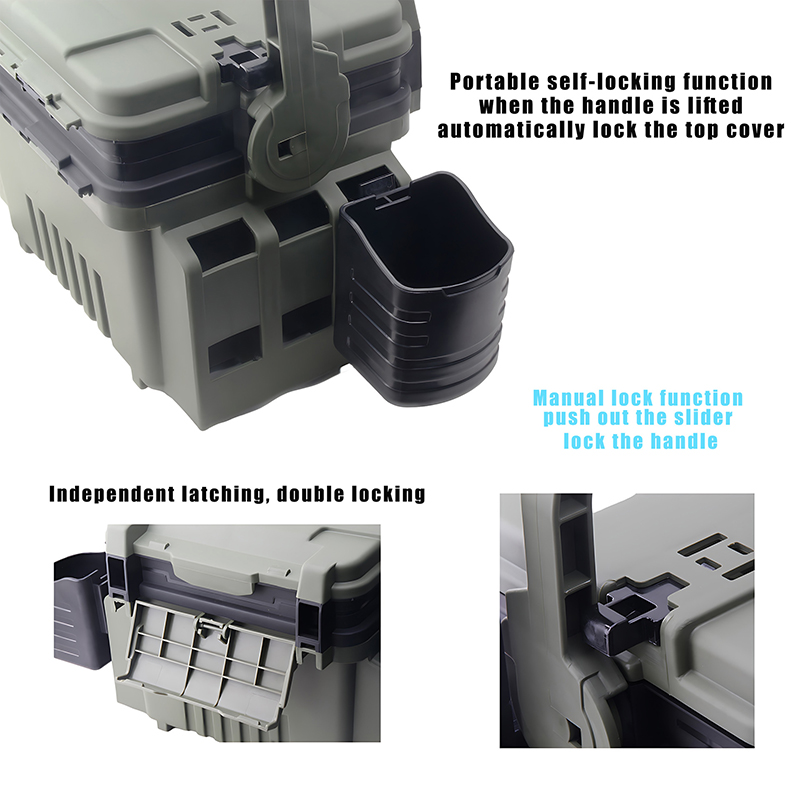 JSFUN Fishing Box Barrel Holde - Fishing Rod Holder 评论和价格