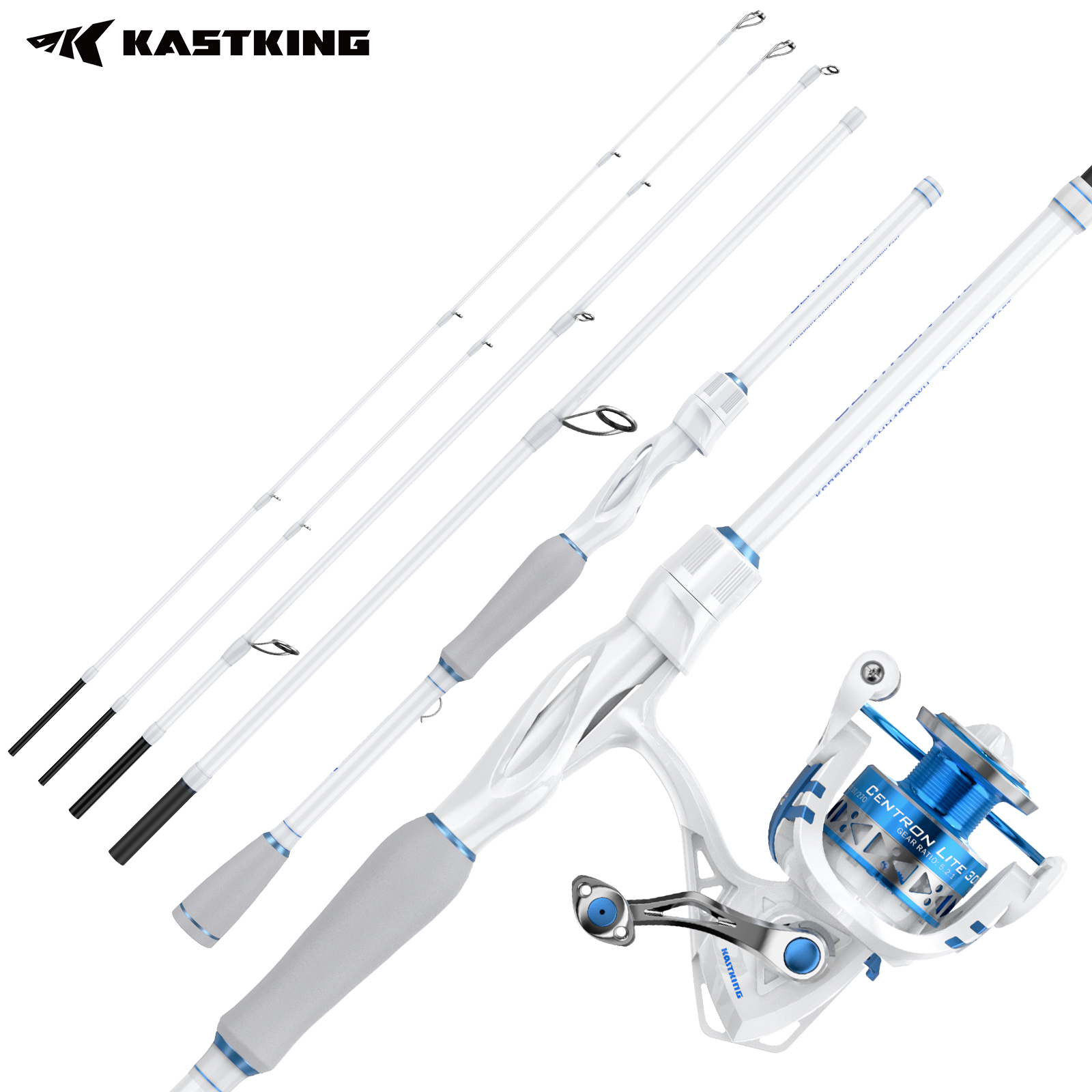 KastKing Centron Lite Travel S - Fishing Rod Combo 评论和价格