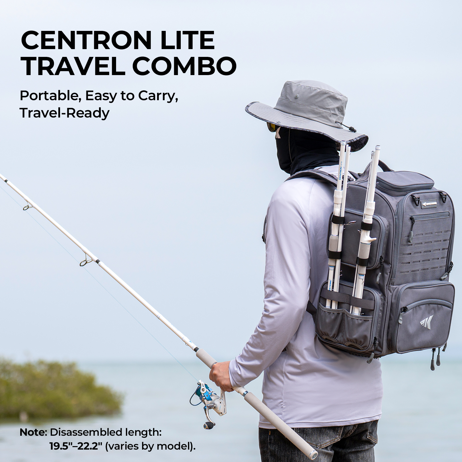 KastKing Centron Lite Travel S - Fishing Rod Combo 评论和价格