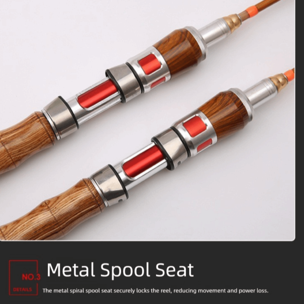 4 Sections Spinning Fishing Ro - Fishing Rod Ice 评论和价格