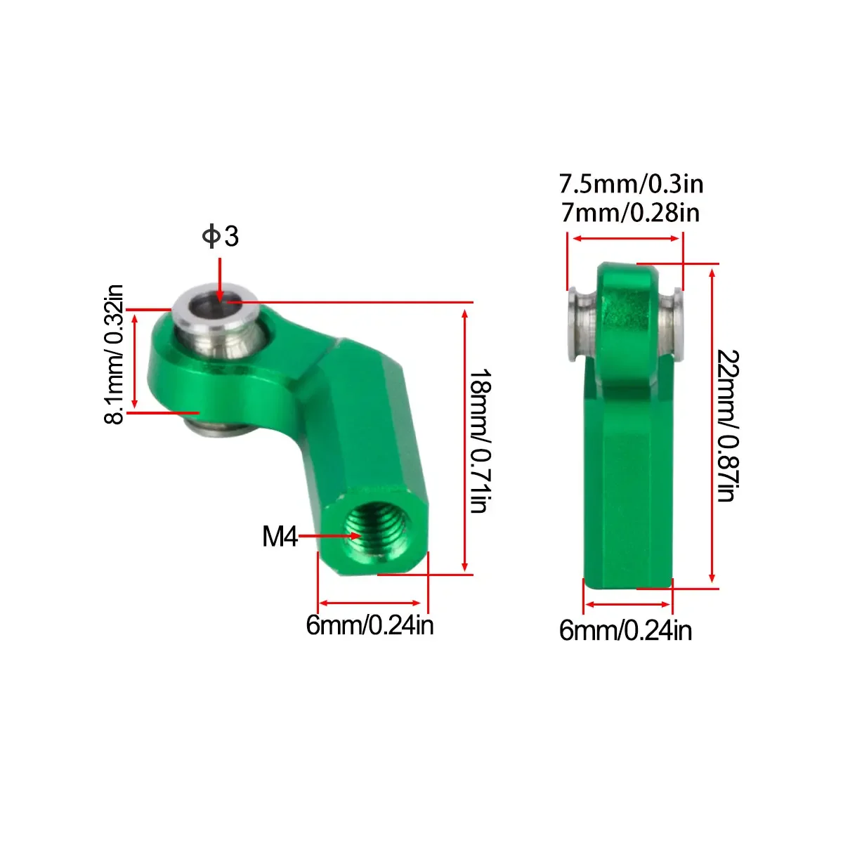 4Pcs M4 Metal Ball Head Holder - Fishing Rod Holder 评论和价格
