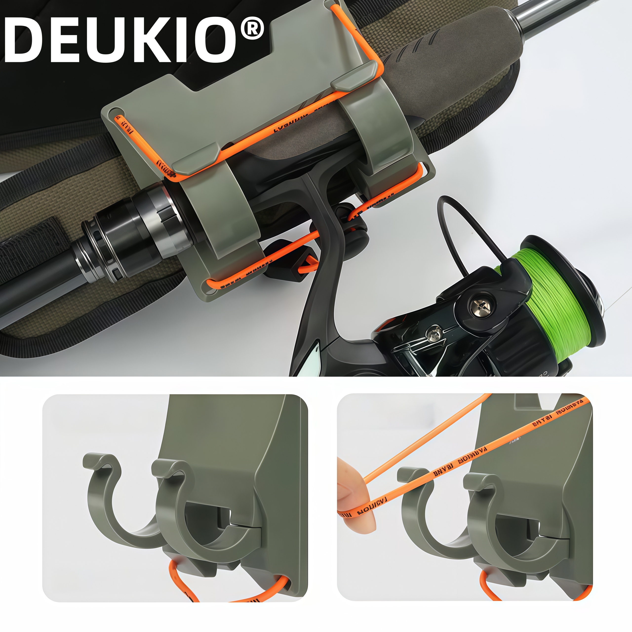 DEUKIO Outdoor Belt Clip Rod H - Fishing Rod Fly 评论和价格