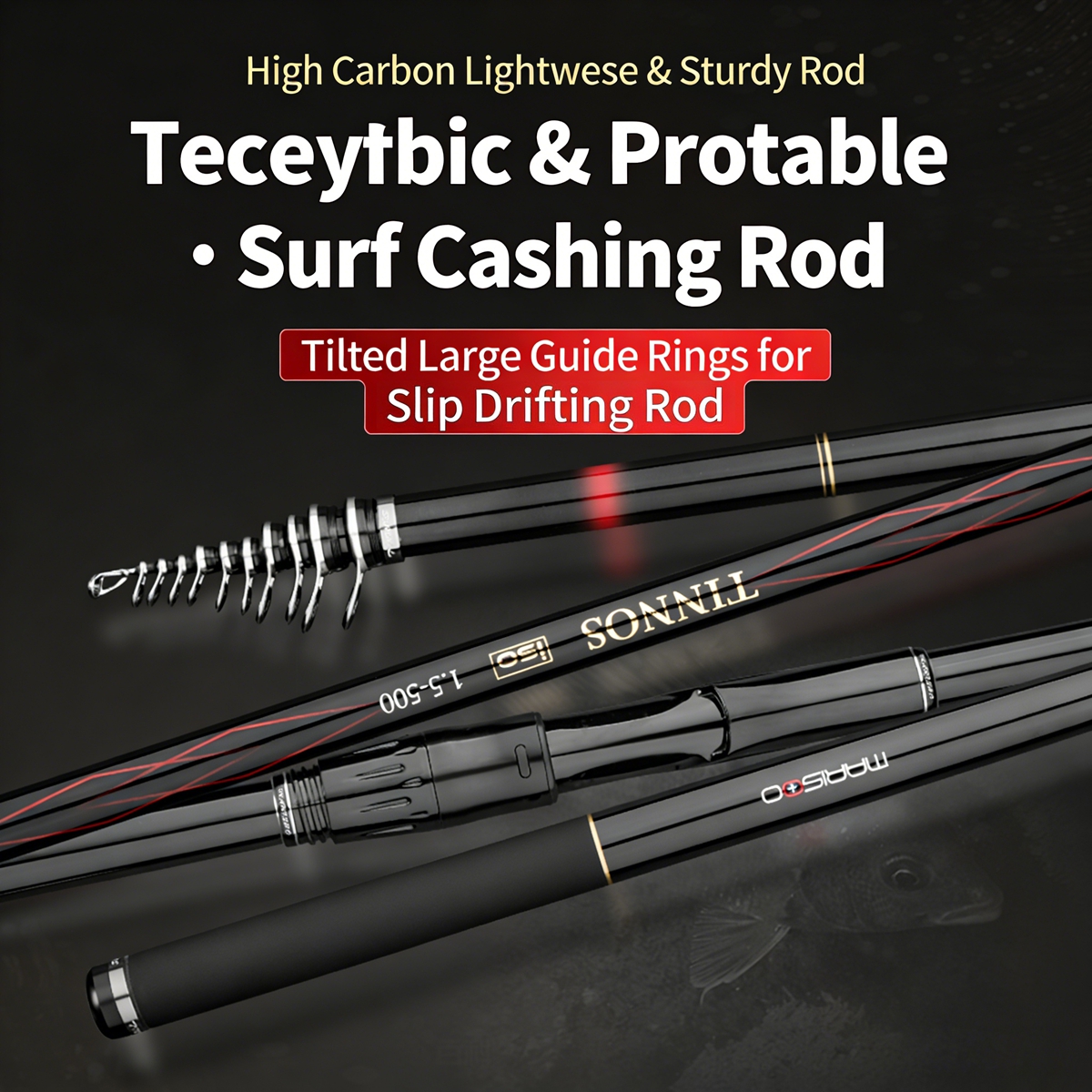 MARISOO TINNOS 30T Carbon Fibe - Fishing Rod Surf 评论和价格