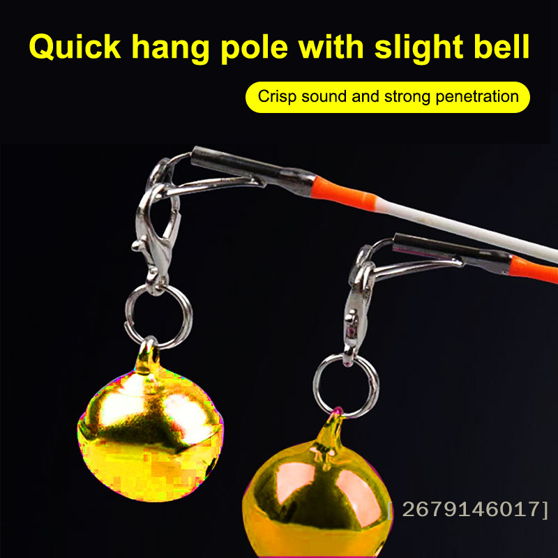 【YY26】10/20pcs New Quick-Clip  - Fishing Rod Ice 评论和价格