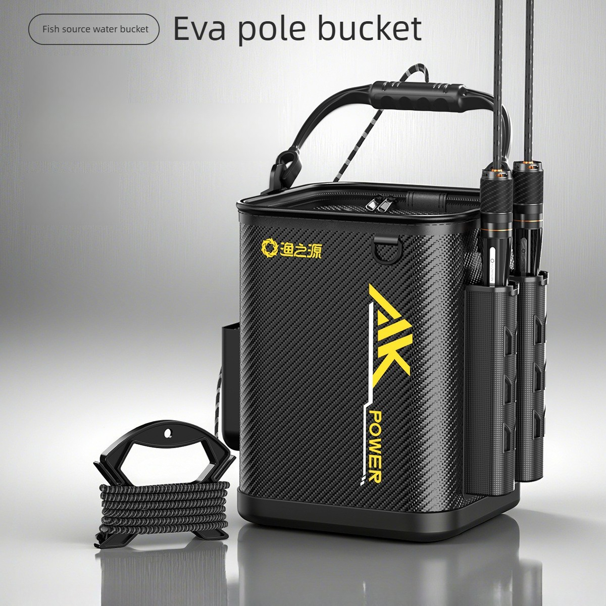 Multi-Functional Live Fish Buc - Fishing Rod Holder 评论和价格