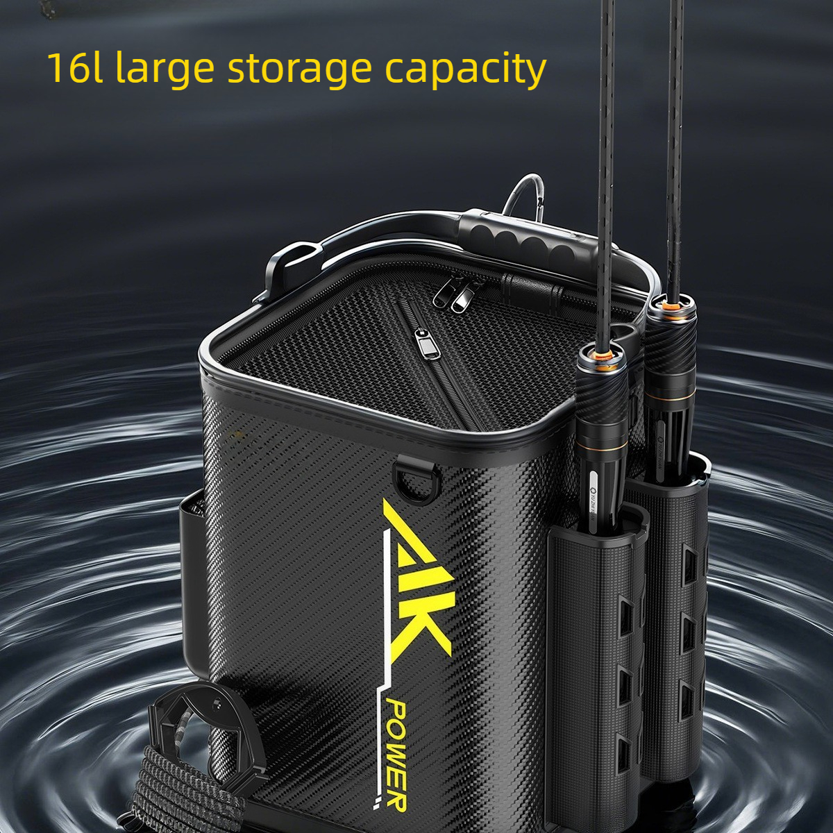 Multi-Functional Live Fish Buc - Fishing Rod Holder 评论和价格