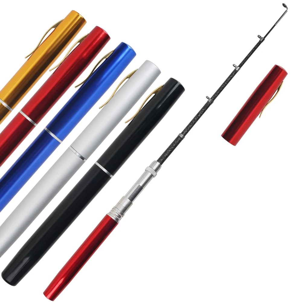 1.6m/1m Pocket Pen Fishing Rod - Fishing Rod Ice 评论和价格