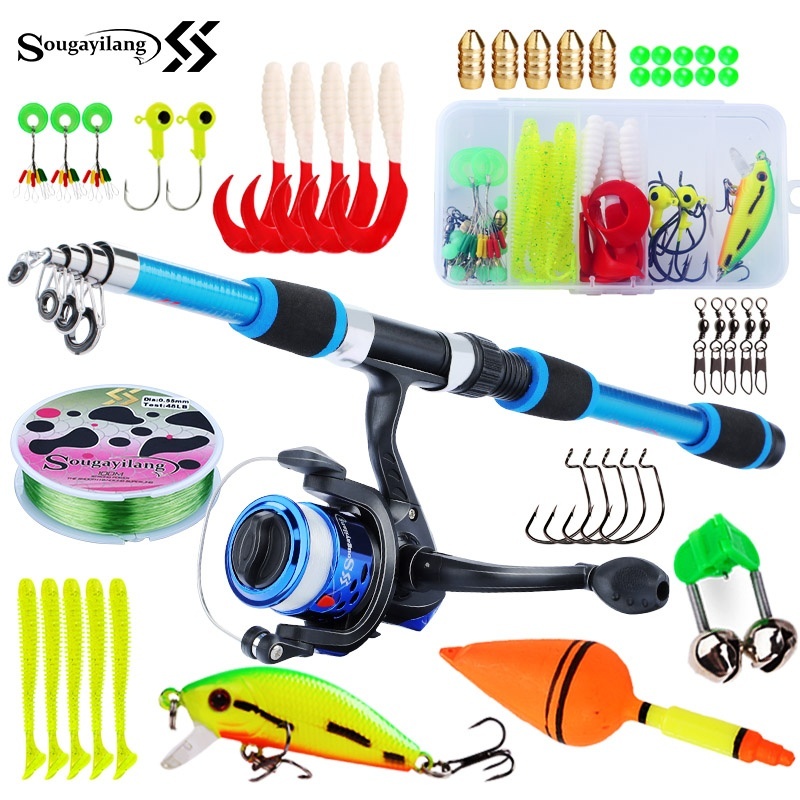 Sougayilang Kids Fishing Pole  - Fishing Rod Combo 评论和价格
