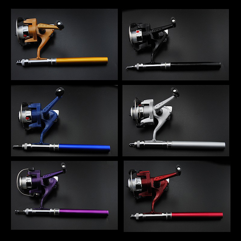 1M Pen Rod Set Mini Spinning R - Fishing Rod Telescopic 评论和价格