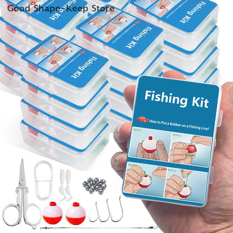24Pcs Emergency Fishing Kit Po - Fishing Rod Case 评论和价格